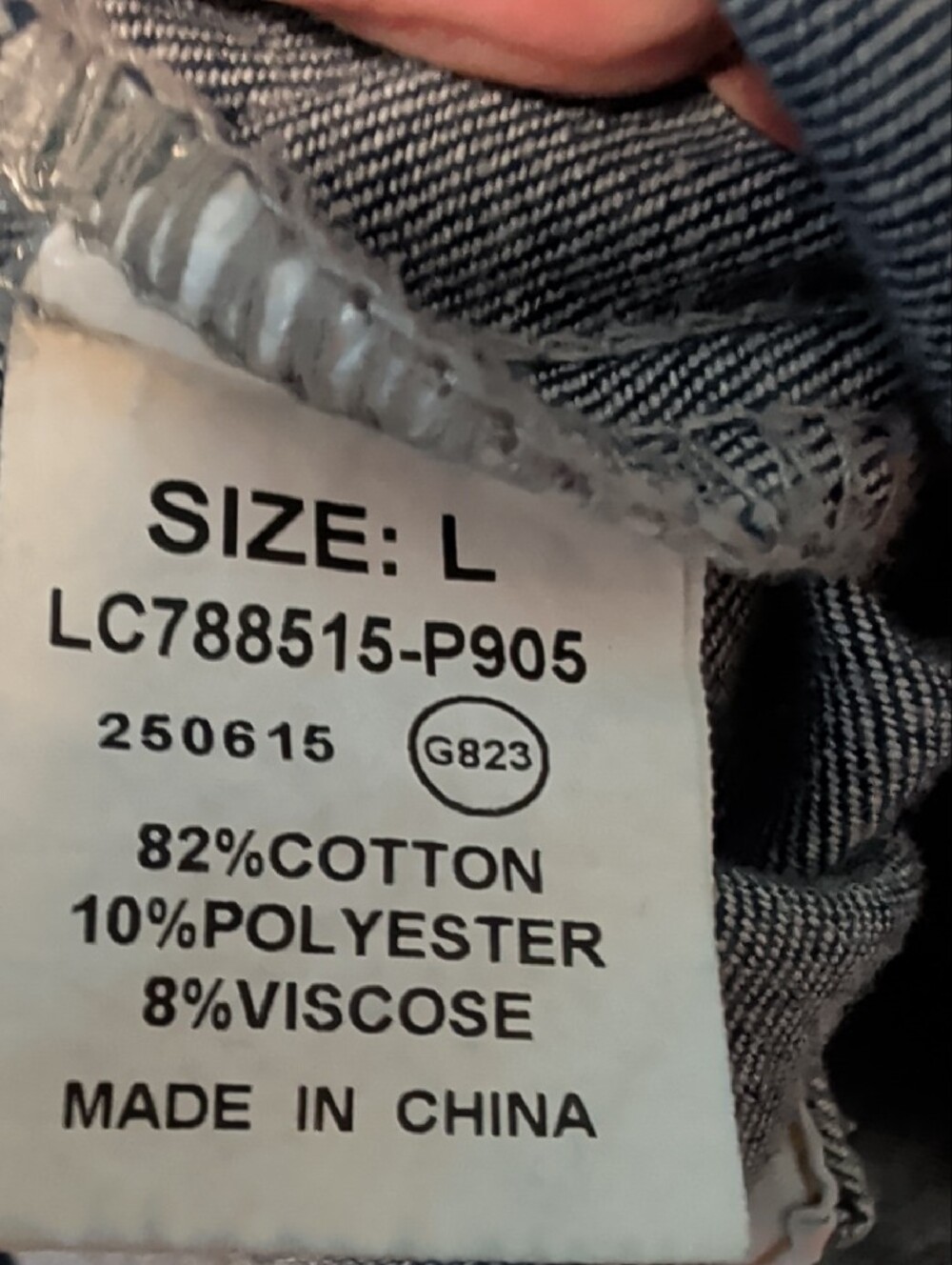 Women's Dark Blue Denim Shirt/Jacket Shacket - Picture 6 of 6